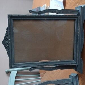 Antique Swivel/swing/tilt picture frame.